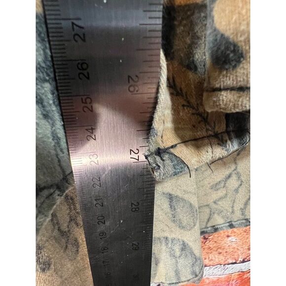 Vintage Gander Mountain 2 pocket Mens Long Sleeve Camouflage Button-Down Shirt D - Picture 5 of 5